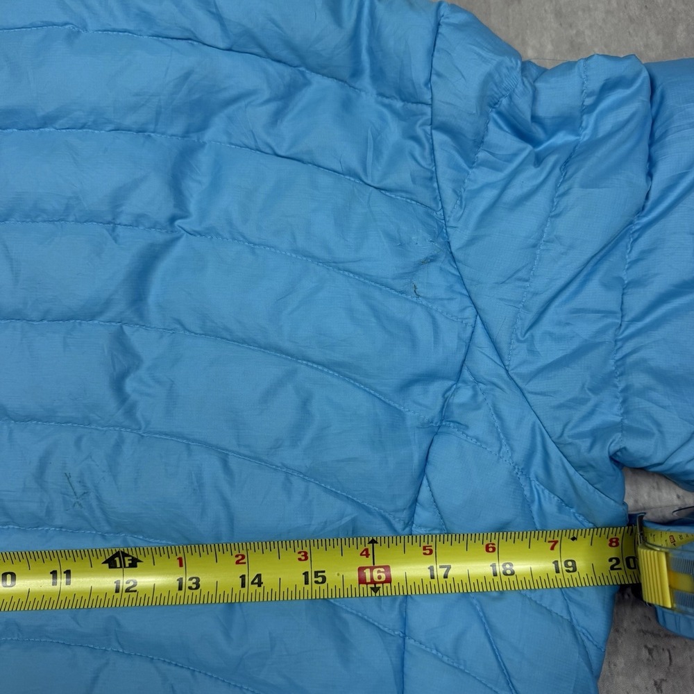 Patagonia Down Sweater Jacket Womens Small Light Blue Lightweight Puffer 846882 - Picture 6 of 9